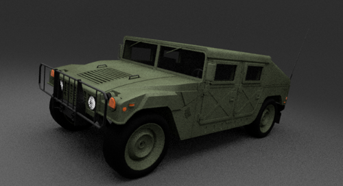 Military jeep. preview image